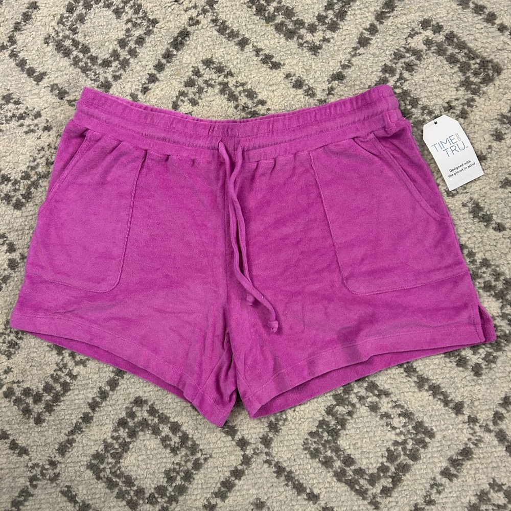 🩵 3 for $10 🩵 Time and Tru Terry Cloth Shorts XL